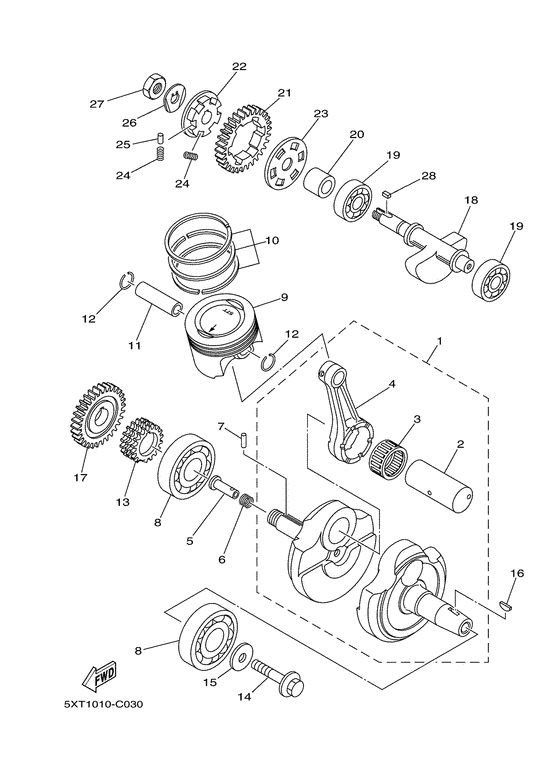 Crankshaft & piston