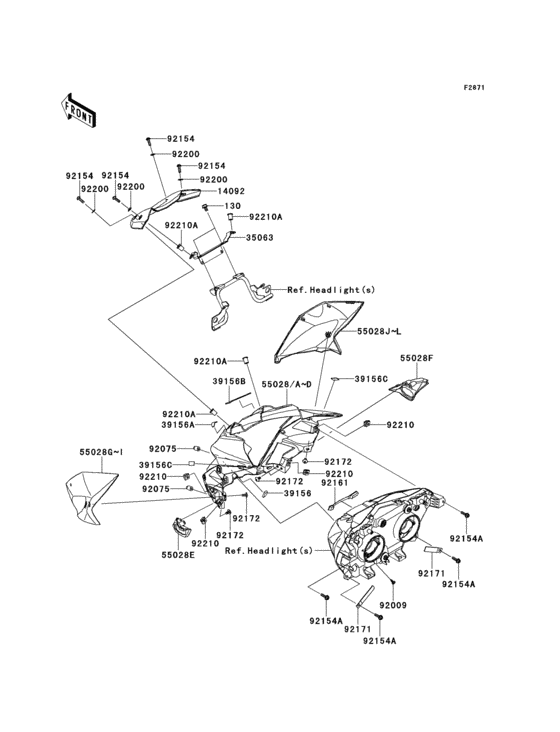 ZR800 Обтекатели