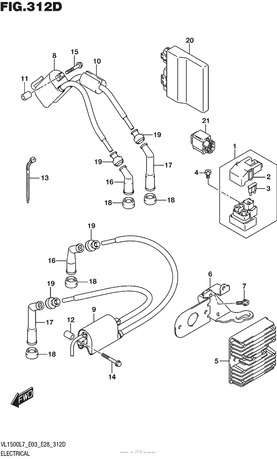 Electrical (Vl1500Btl7 E28)