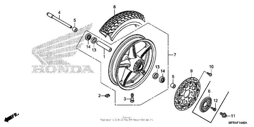 Front wheel (1)