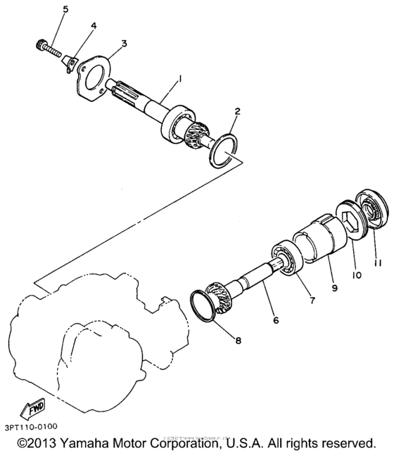 PW50H1 Трансмиссия