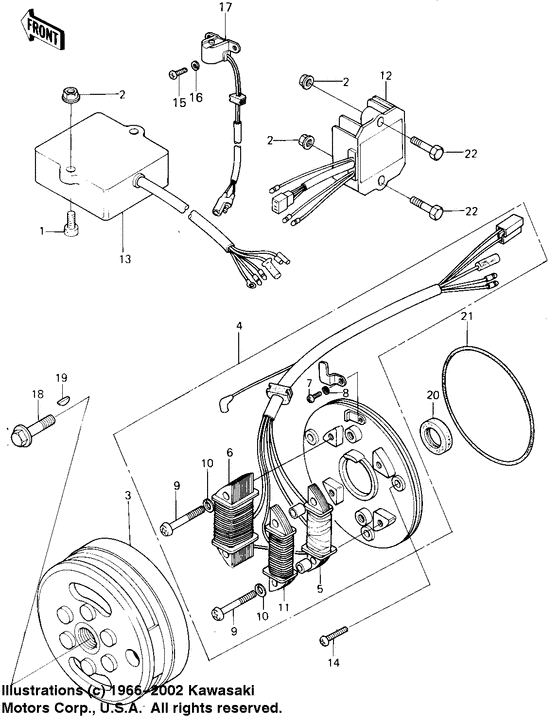 Ignition/generator/regulator