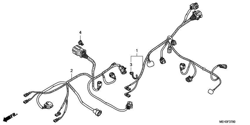 NSA700 Harness sub wire