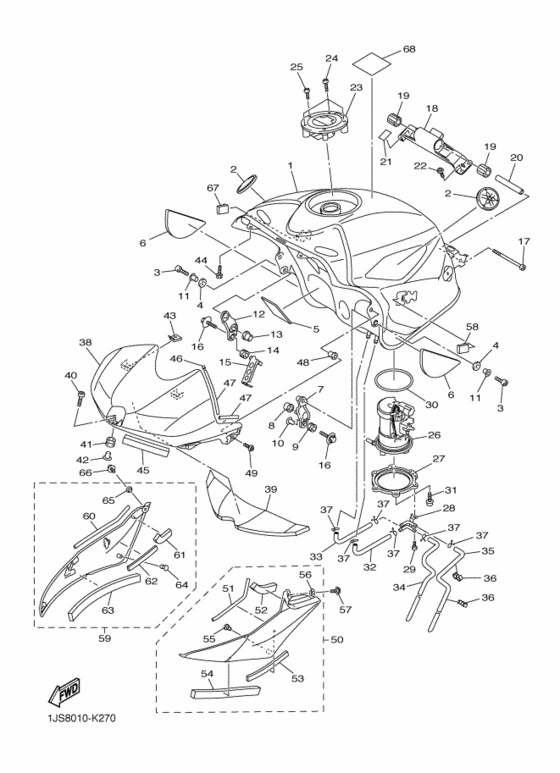 Fuel tank assy