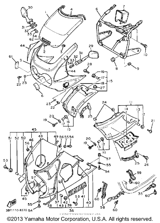 Fairing-cowling