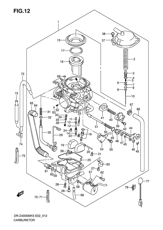 Carburetor assy