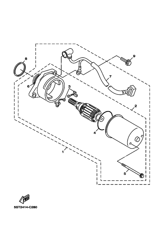XC50 ｽﾀｰﾃｲﾝｸﾞﾓｰﾀ