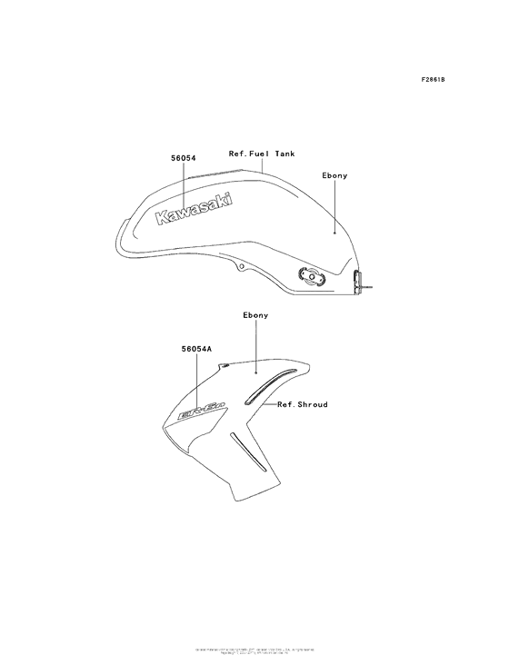 ER650 Decals (Ebony)(Caf)