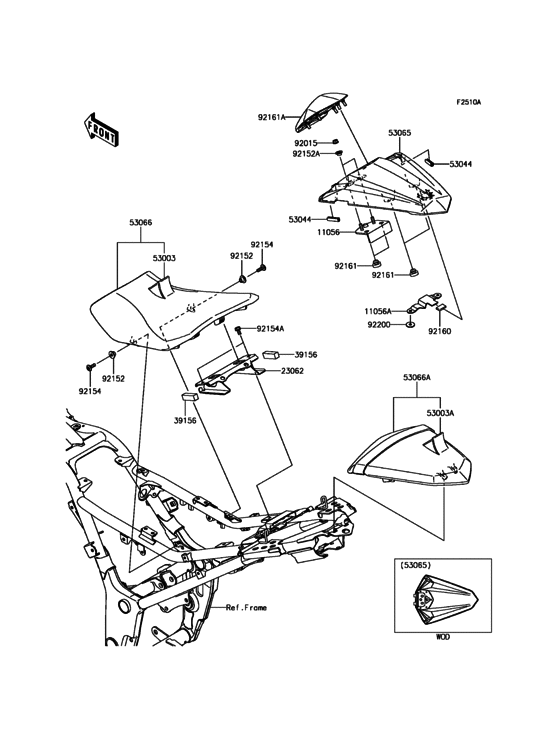 EX300 Сиденье