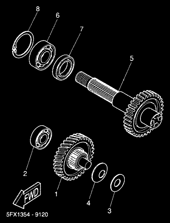 CW50RS Трансмиссия