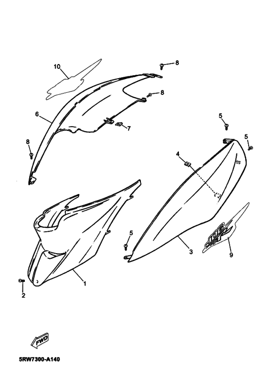 CS50 Боковая крышка