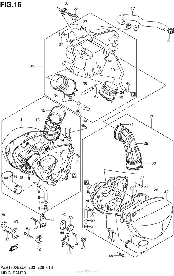 Air Cleaner (Vzr1800Bzl4 E03)