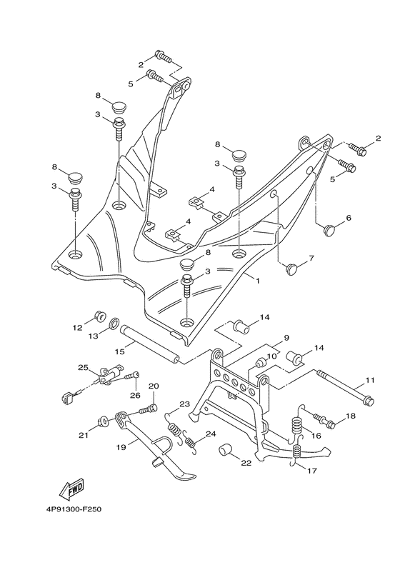 Stand & footrest