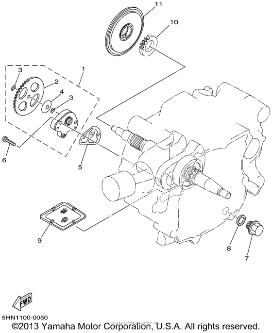 TTR90P Масляный насос