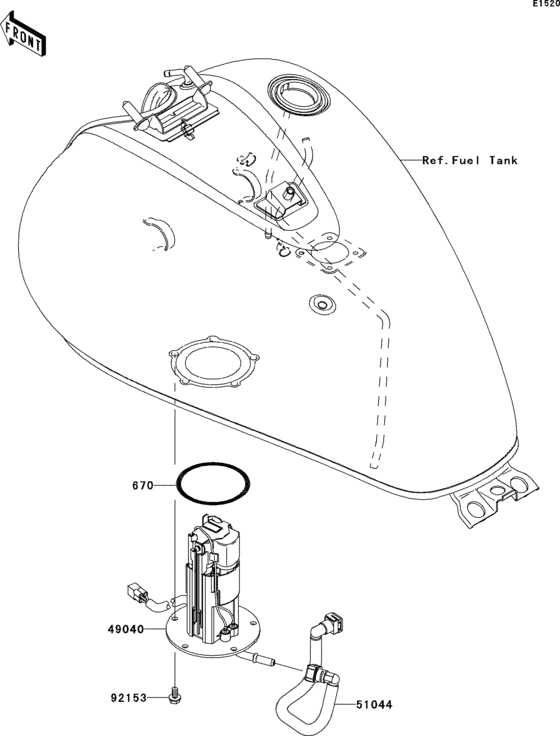 VN900 Топливный насос