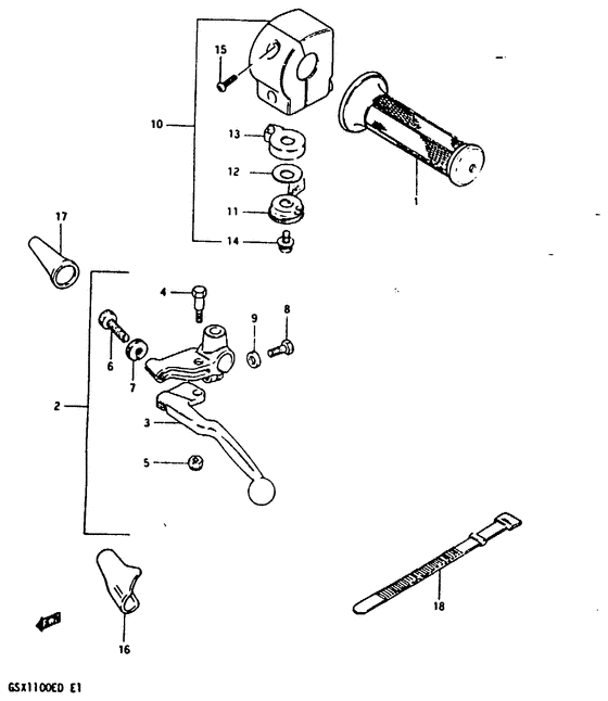 Left handle switch