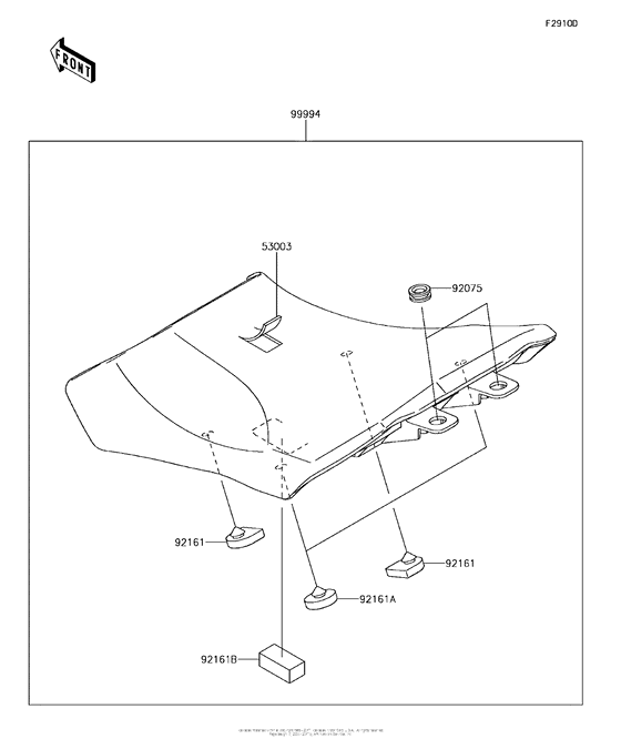 ZX1000 Accessory(Low Seat)