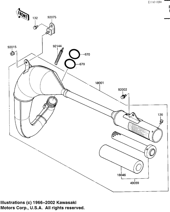 Muffler comp