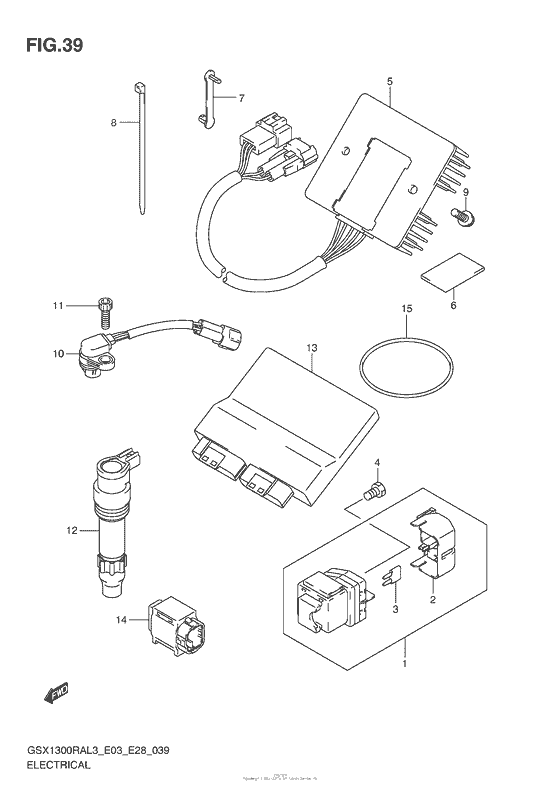 Electrical (Gsx1300Ral3 E28)