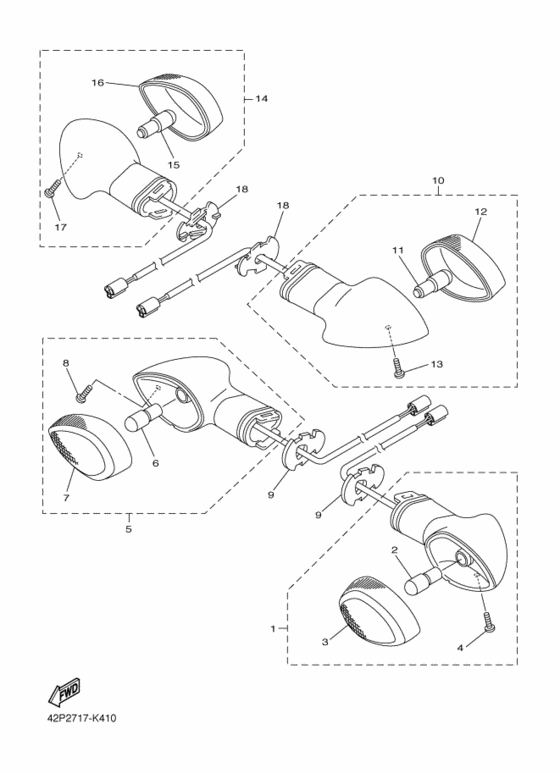 FZ8-S Проблесковый световой сигнал