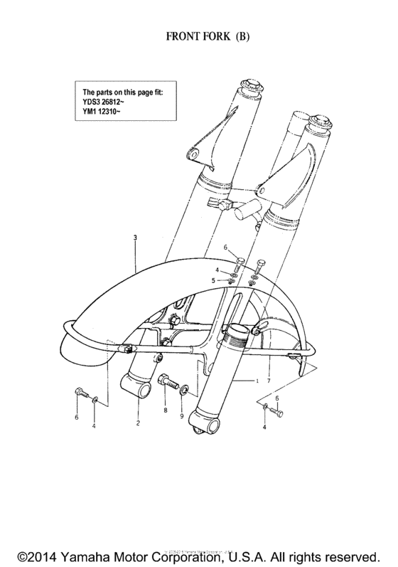 Front fork b