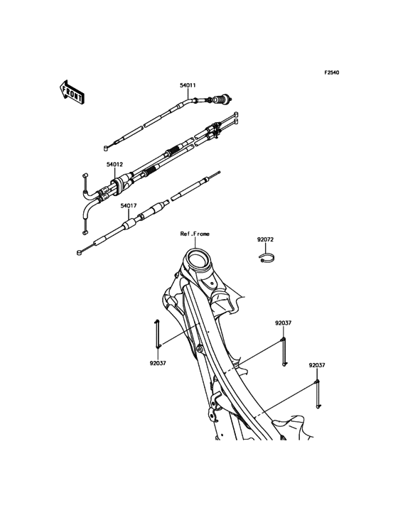  Тросы управления