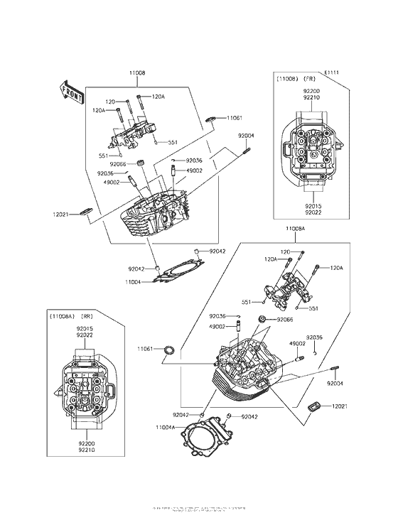 VN1700 Головка цилиндров