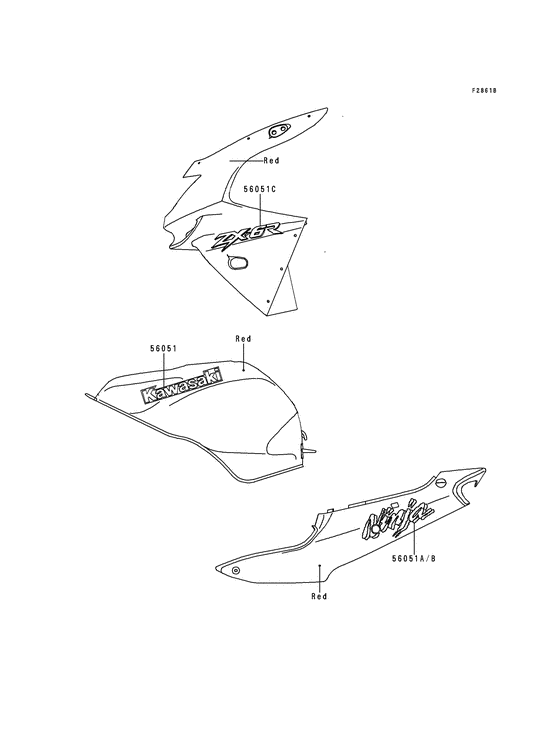 ZX600 Наклейки