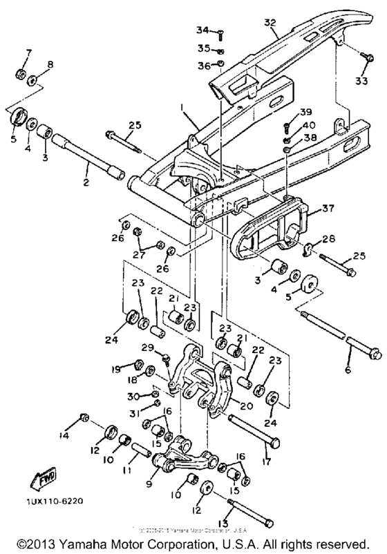 FJ1200TC Бугель
