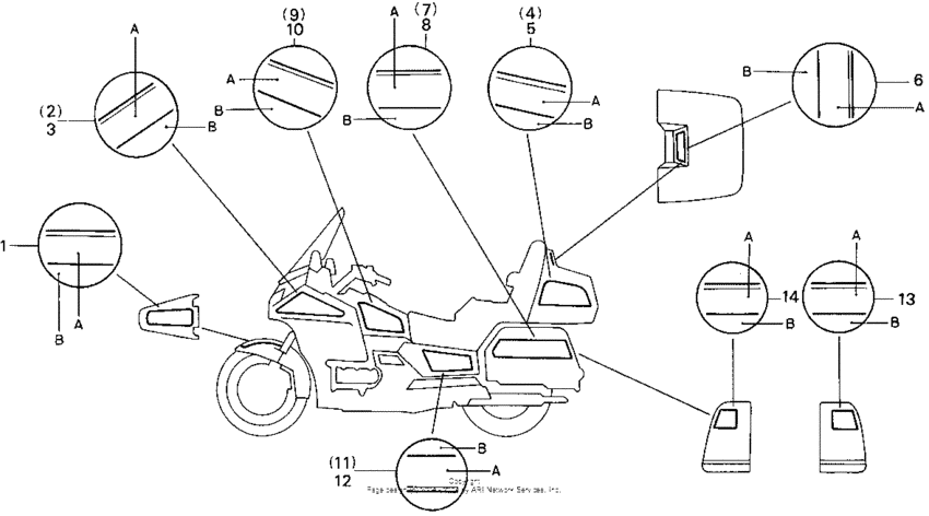 GL1500SE Stripe gl1500se