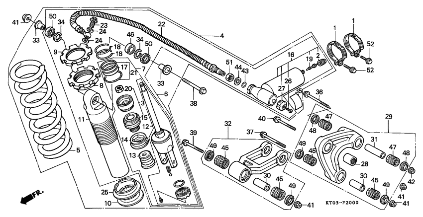 Rear cushion