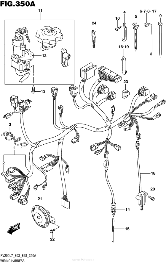 Wiring Harness (Rv200L7 E03)