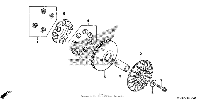 FSC600 (ABS) Вариатор