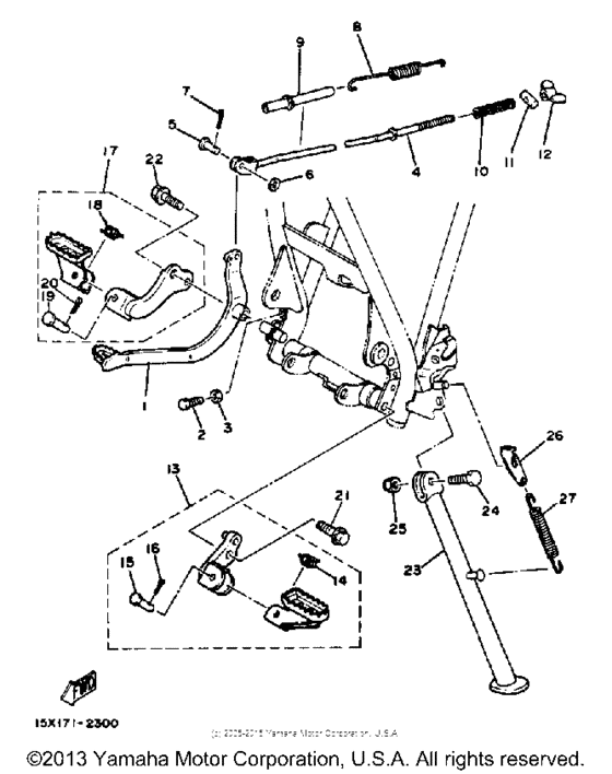 Stand - footrest