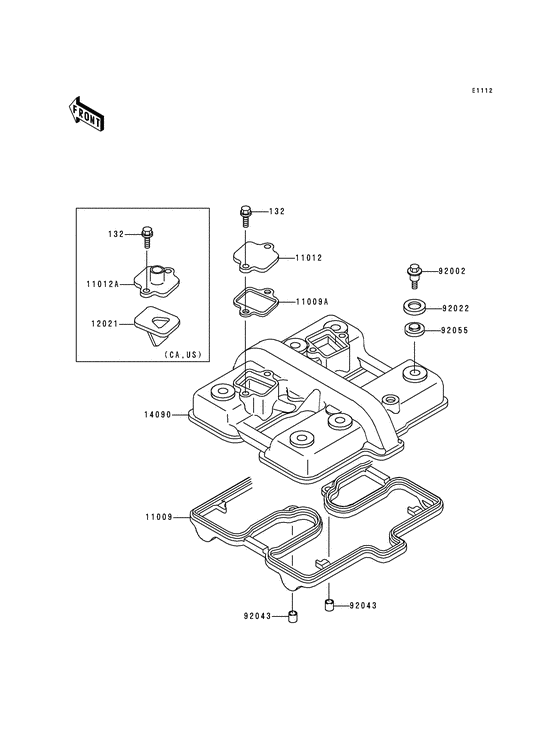 EN500 Крышка головки цилиндров