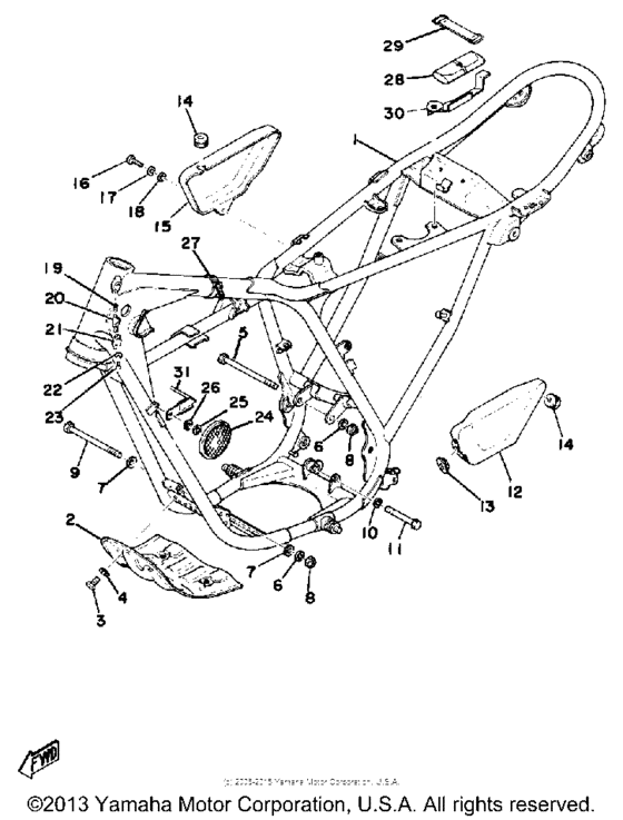 Frame-side cover
