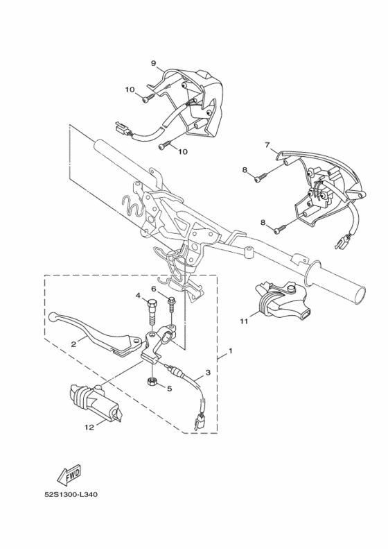 Handle switch & lever