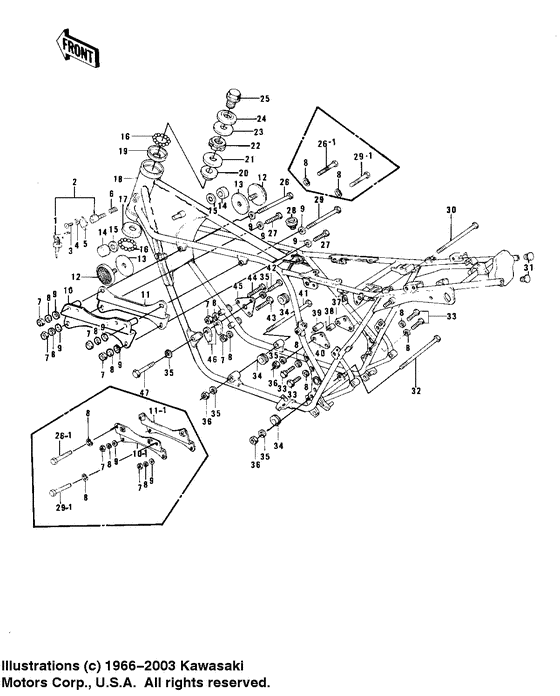 Frame/frame fittings