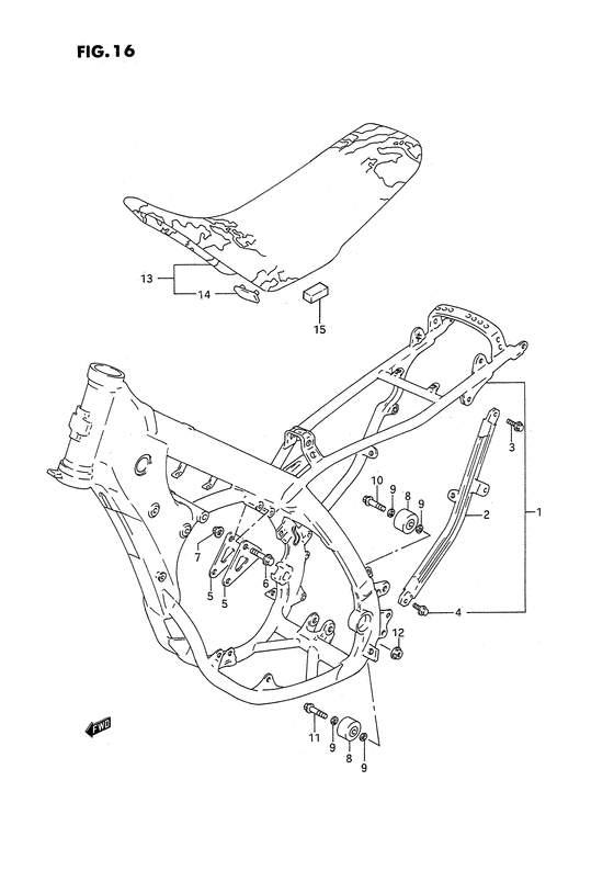 Frame - seat