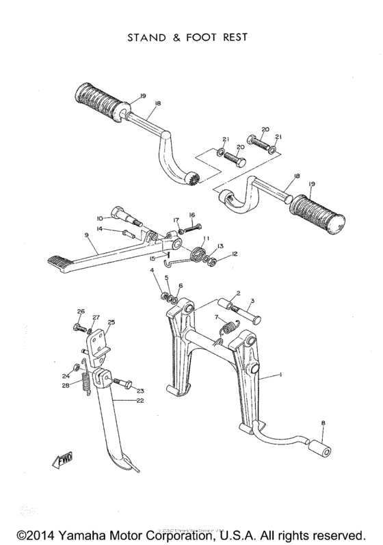 Stand and footrest