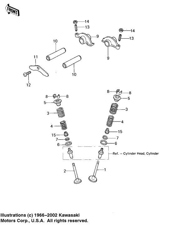 Rocker arms/valves