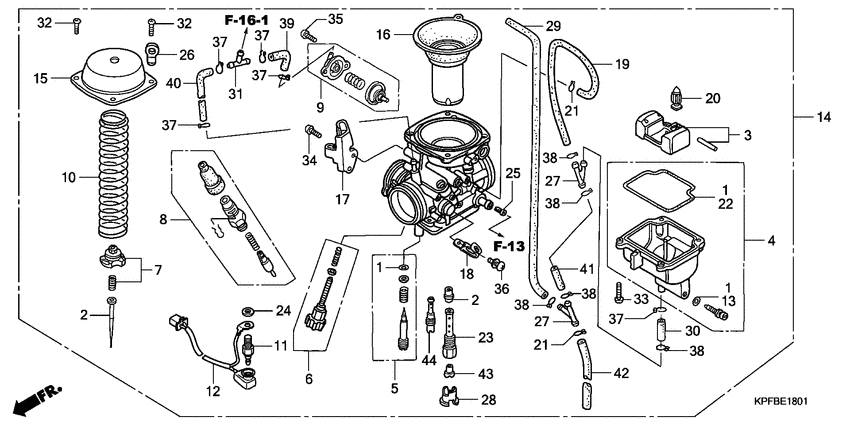 Carburetor assy