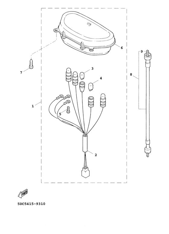 XC125FC Приборы