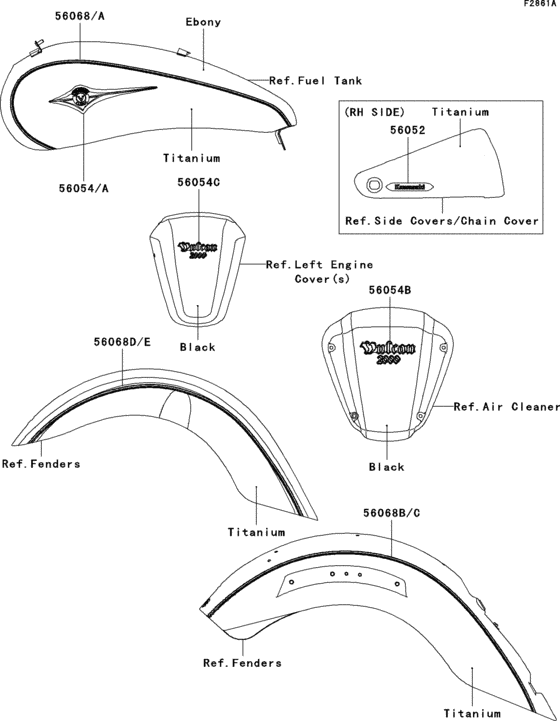VN2000 Decals(titanium)(g9f)