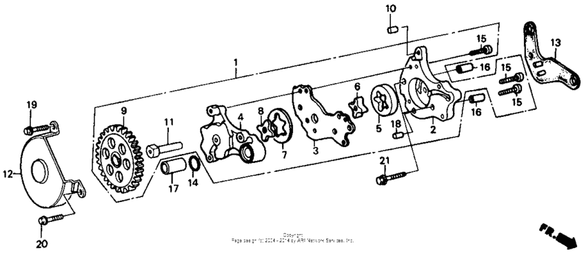 Oil pump 85-91