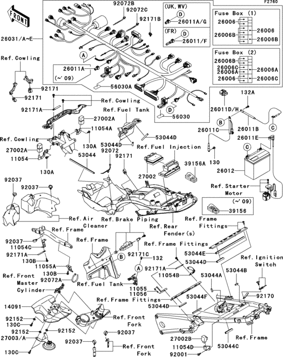 Chassis electrical equipment(1/2)
