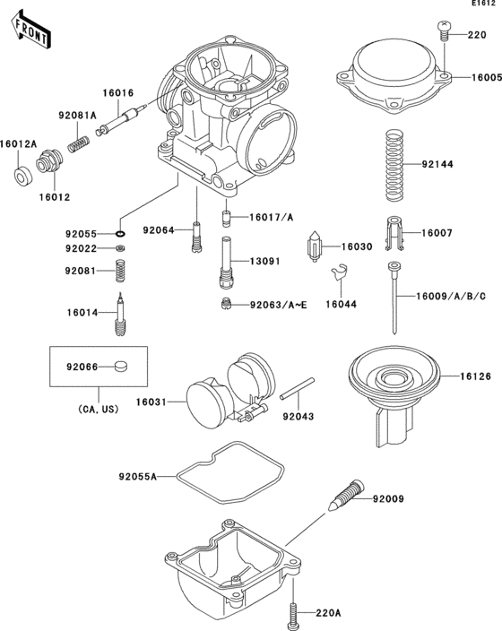 Carburetor parts(1/2)