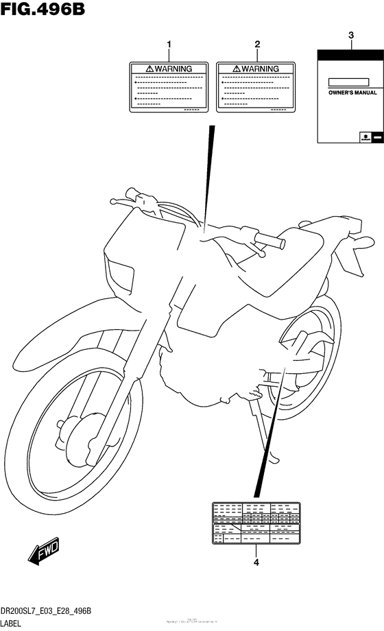  Label (Dr200Sl7 E28)