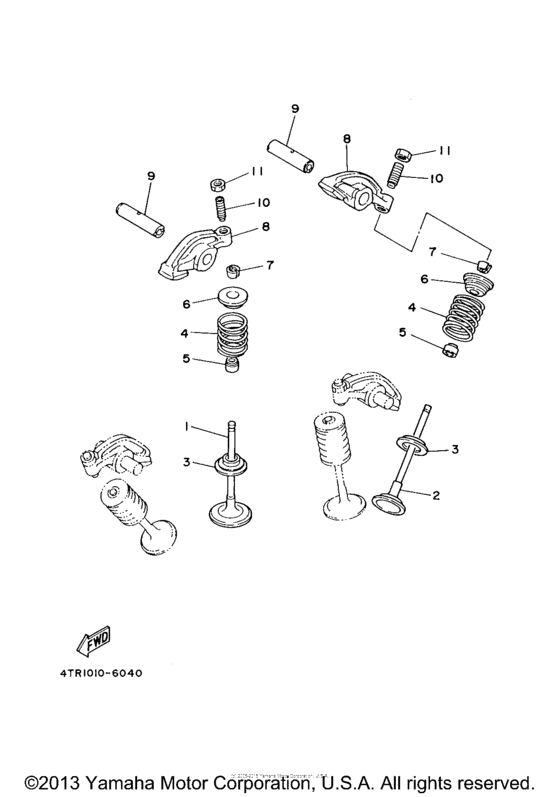 XVS650 Клапана