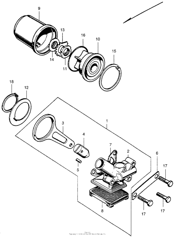 Oil filter + oil drum